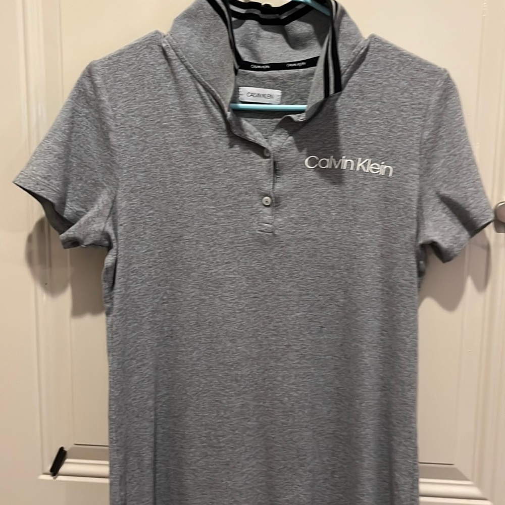 Girls Calvin Klein Polo Dress. Size L